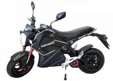 Chine Scooter électrique de vélomoteur de couleur noire pour la haute performance de l'adulte 48V 350W fournisseur